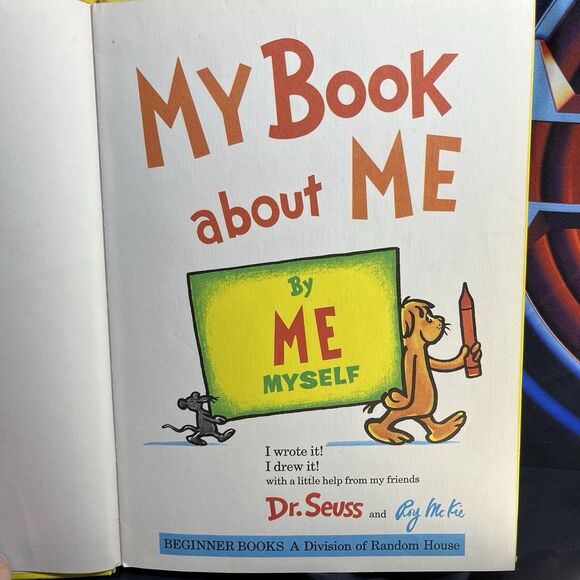 DR SEUSS "My Book About Me" 1st Edition - Published 1969 - CLEAN NO WRITING - Picture 9 of 13